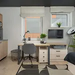 Trendy Studios With Home Office Near Wroclaw Main Station By Noclegi Renters